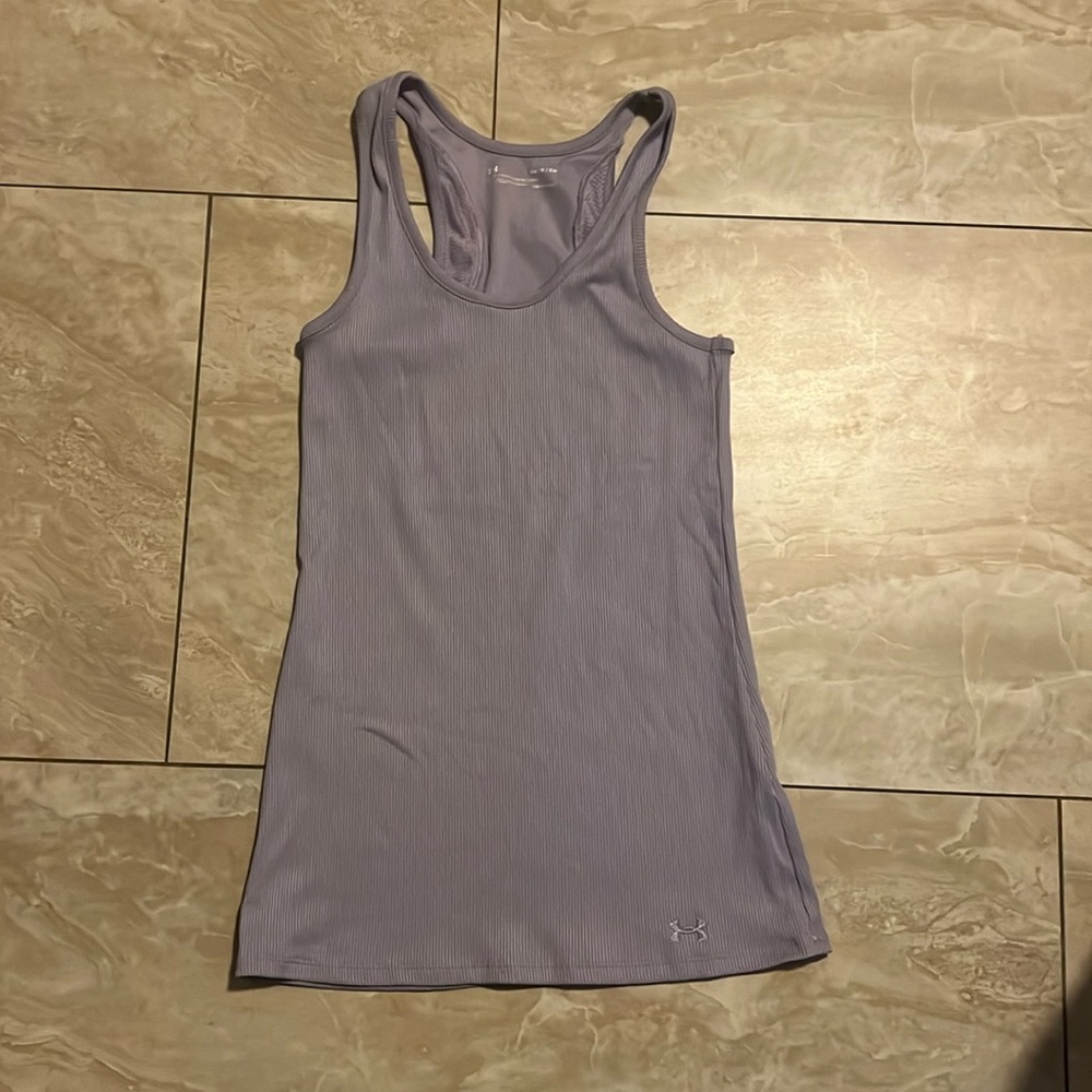 Lilac purple under armor tank top